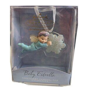 Hallmark Keepsake Baby Estrella Ornament 2002 Frostlight Faeries Collection Hand